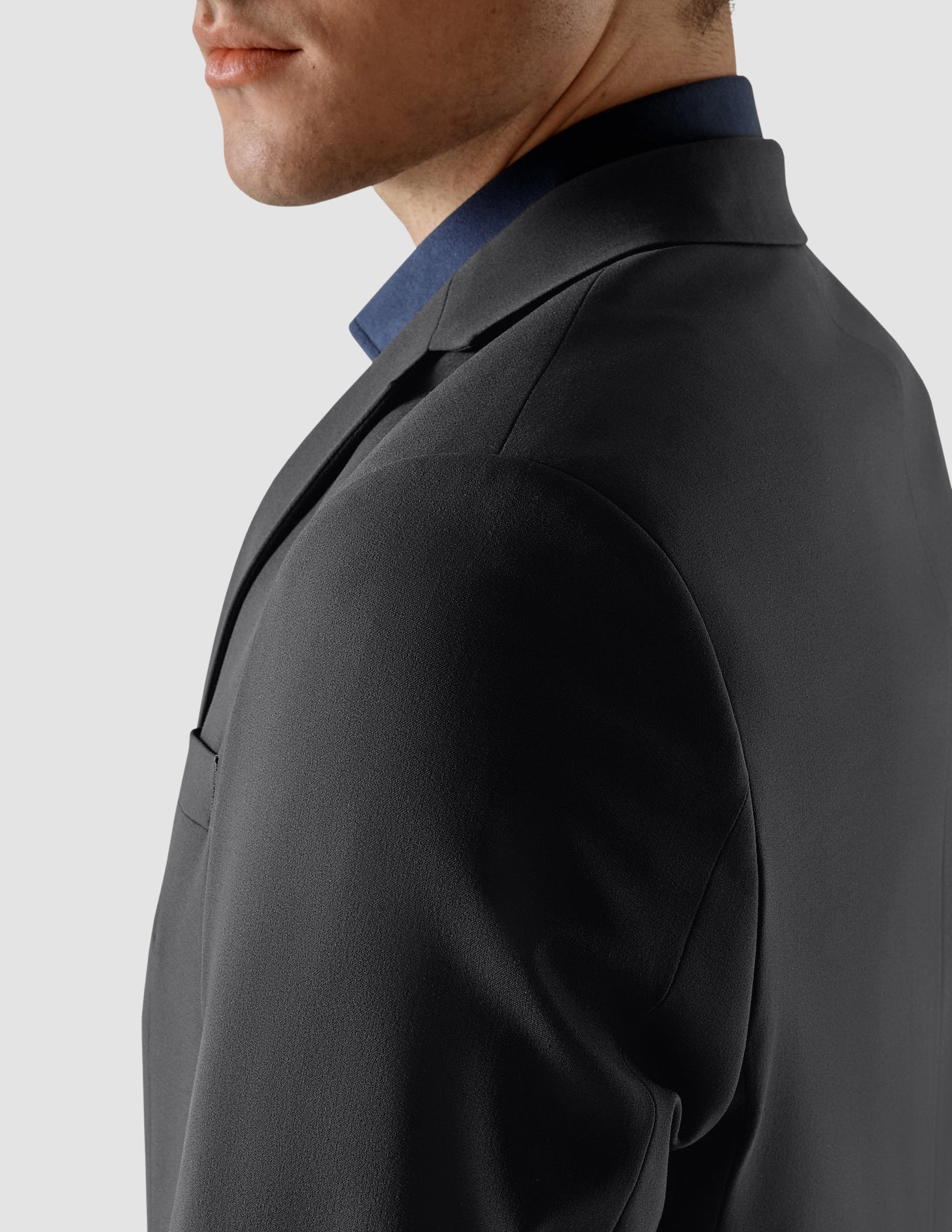 Essential Blazer Slim Dark Shadow